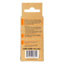 The back of a G-Wax G-Wax Cream 30g cardboard box, showing product information, usage instructions, and a barcode on a white background.