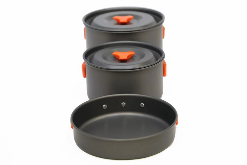 Hard Anodised 4 Person Cook Kit