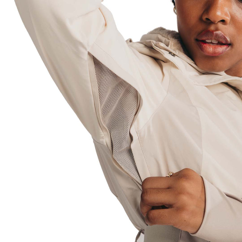 RuaNua Women's Belted Ski Jacket  