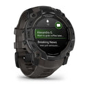 Instinct 3 – 50 mm | AMOLED - Black with Charcoal Band