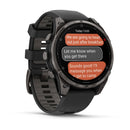 Garmin fēnix® 8 Pro – 47 mm | AMOLED - Sapphire, Carbon grey DLC titanium  