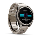 Garmin fēnix® 8 – 47 mm | AMOLED - Sapphire, Titanium with Titanium Band  