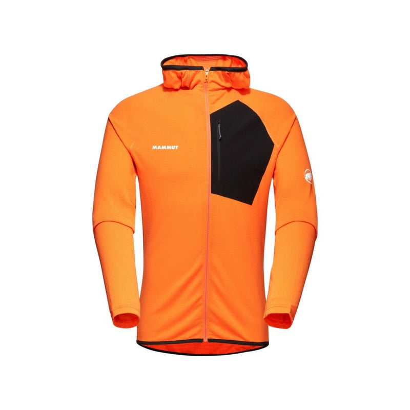 Aenergy Light ML Hooded Jacket - Tangerine
