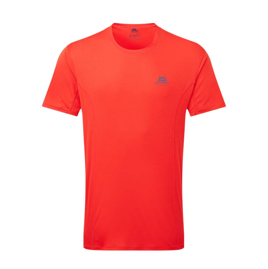 Men's Ignis T-Shirt front view, Chili Red