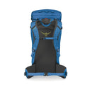 Osprey Mutant 38 Backpack back view, Blue Flame