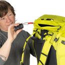 Osprey Mutant 38 Backpack ,three-quarter view, Lemongrass