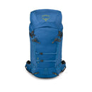 Osprey Mutant 38 Backpack front view, Blue Flame