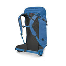 Osprey Mutant 38 Backpack back view, Blue Flame