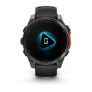Garmin fēnix® 8 – 47 mm | AMOLED - Slate Grey with Black Silicone Band  