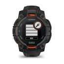 Instinct 3 – 45 mm | Solar - Black with Black Band