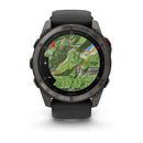 Garmin fēnix® 8 Pro – 51 mm | AMOLED - Sapphire, Carbon grey DLC titanium  