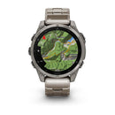 Garmin fēnix® 8 – 47 mm | AMOLED - Sapphire, Titanium with Titanium Band  