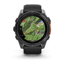 Garmin fēnix® 8 – 51 mm | AMOLED - Slate Grey with Black Silicone Band  