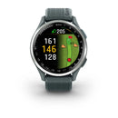 Approach® S44 - Silver Aluminium with Twilight Silicone Band