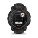 Instinct 3 – 45 mm | Solar - Black with Black Band