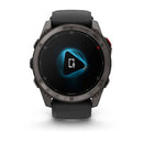 Garmin fēnix® 8 Pro – 51 mm | AMOLED - Sapphire, Carbon grey DLC titanium  