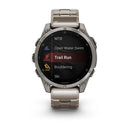 Garmin fēnix® 8 – 47 mm | AMOLED - Sapphire, Titanium with Titanium Band  