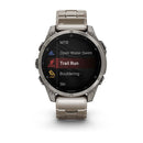 Garmin fēnix® 8 – 47 mm | AMOLED - Sapphire, Titanium with Titanium Band  