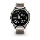 Garmin fēnix® 8 – 47 mm | AMOLED - Sapphire, Titanium with Titanium Band  