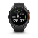 Garmin fēnix® 8 – 51 mm | AMOLED - Slate Grey with Black Silicone Band  
