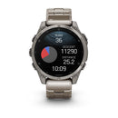 Garmin fēnix® 8 – 47 mm | AMOLED - Sapphire, Titanium with Titanium Band  