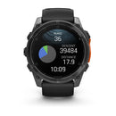 Garmin fēnix® 8 – 51 mm | AMOLED - Slate Grey with Black Silicone Band  