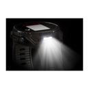 Garmin fēnix® 8 – 43 mm | AMOLED - Sapphire, Carbon, Titanium with Black Silicone Band  