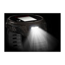 Garmin fēnix® 8 – 47 mm | Solar - Sapphire, Carbon Titanium with Black Silicone Band  
