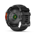 Garmin fēnix® 8 – 51 mm | AMOLED - Slate Grey with Black Silicone Band  
