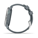 Approach® S44 - Silver Aluminium with Twilight Silicone Band