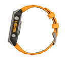 Garmin fēnix® 8 – 47 mm | AMOLED - Sapphire, Titanium with Spark Orange Band  