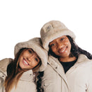 RuaNua Faux Fur Reversible Bucket Hat  