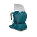 Osprey Poco LT Child Carrier front view, Deep Peyto