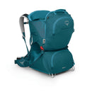 Osprey Poco LT Child Carrier side profile, Deep Peyto