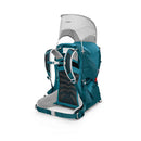 Osprey Poco LT Child Carrier child seat detail, Deep Peyto