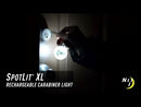 SpotLit® XL Rechargeable Carabiner Light