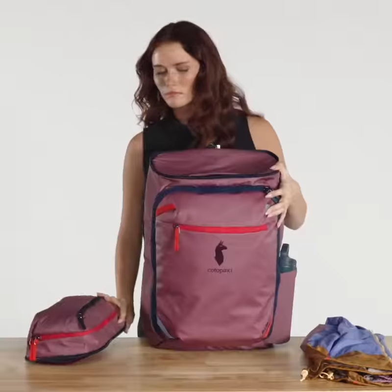 Cotopaxi Allpa 50L adventure travel backpack features breakdown