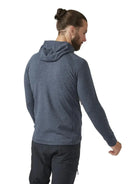 Rab Men's Nexus Hoody back view, steel