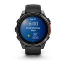 Garmin fēnix® 8 – 47 mm | AMOLED - Slate Grey with Black Silicone Band  