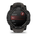 Instinct 3 – 50 mm | AMOLED - Black with Charcoal Band