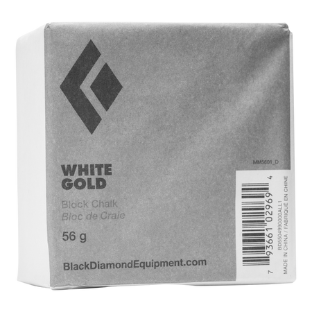 Black Diamond Solid White Gold - Block 56g- Great Outdoors Ireland