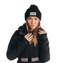 RuaNua Ribbed Logo Beanie  