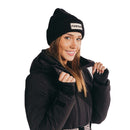 RuaNua Ribbed Logo Beanie  