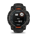 Instinct 3 – 45 mm | Solar - Black with Black Band