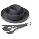Camp Dinnerware Set w/ Mesh Sack