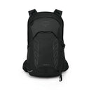 Osprey Talon 22 Backpack front view, Black Coal Grey
