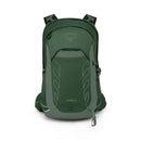 Osprey Talon 22 Backpack front view, Green Canopy/Pine Leaf