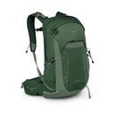 Osprey Talon 22 Backpack front view, Green Canopy/Pine Leaf