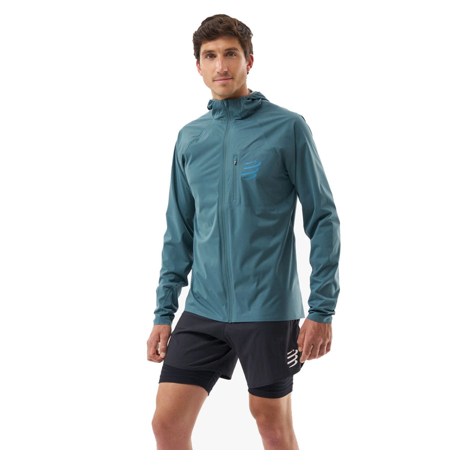 Compressport Men's Tempest Waterproof Jacket  