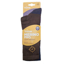 Brown sock with Trutrek packaging on a white background